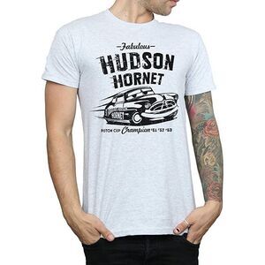 Cars Mens Hudson Hornet T-Shirt / Sports Grey
